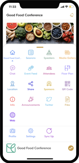 eventRAFT Mobile App - Preview